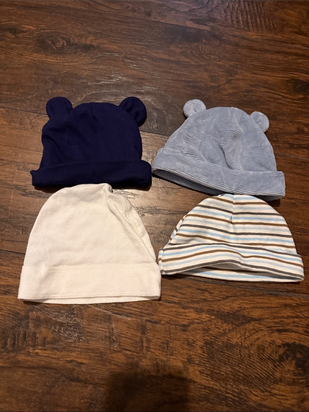 Baby Newborn Hats x4